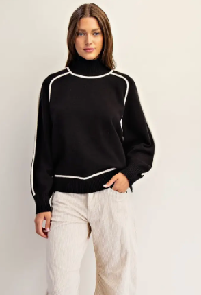 Mock Neck Sweater