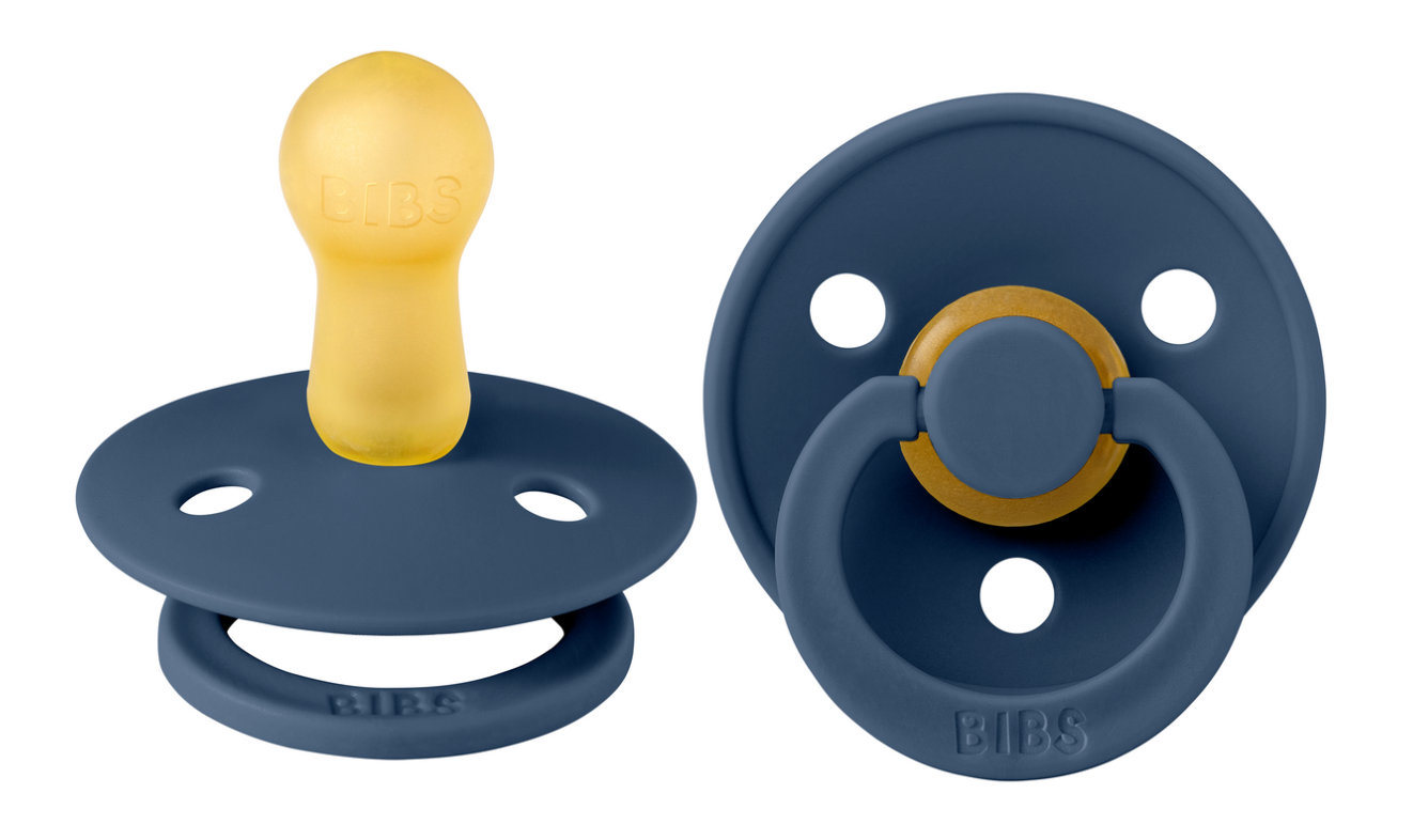 Steel Blue Pacifier 2pk
