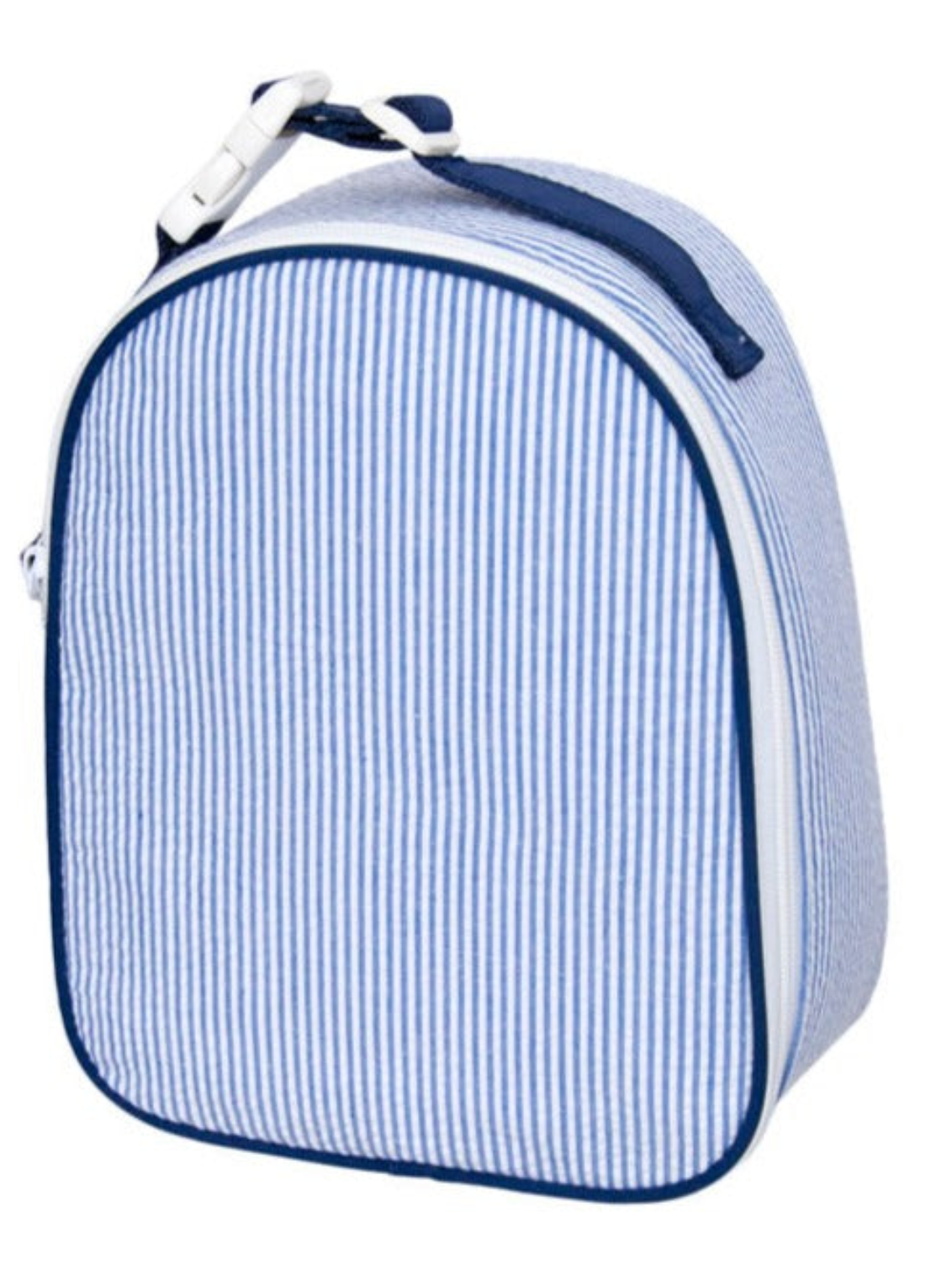 Navy Seersucker LunchBox