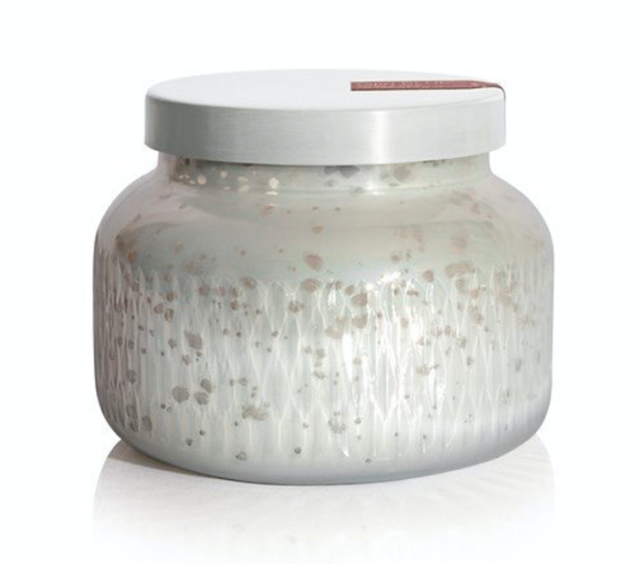 White Mercury 19oz Jar-Tinsel & Spice