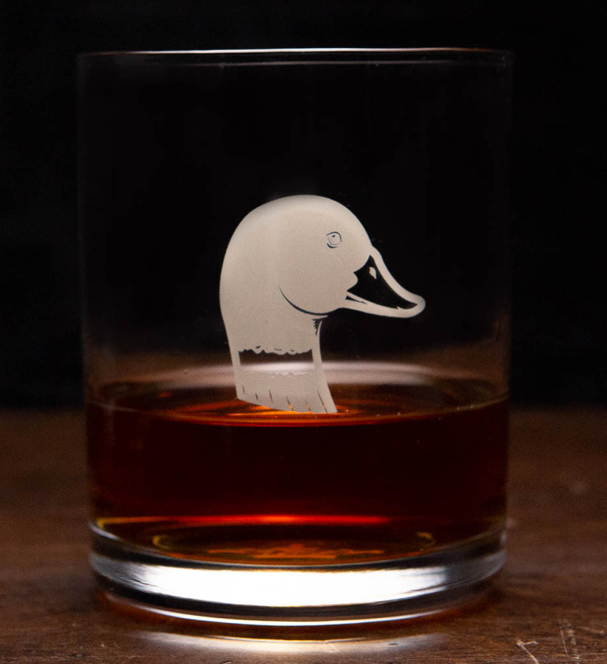 Duck Rocks Glass Gift Set