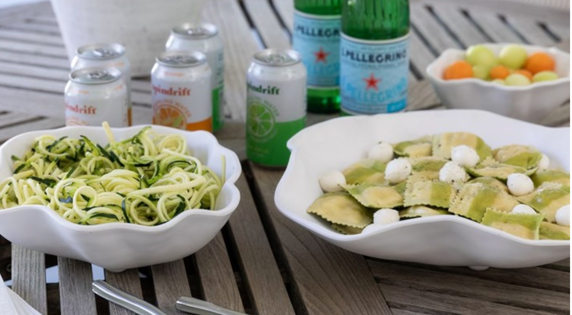 VIDA Nube Bowl w/ Dip -white
