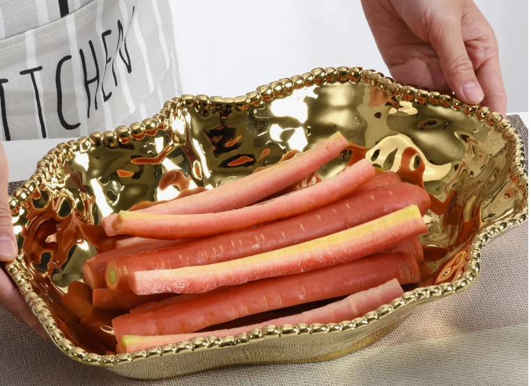 Gold Serving bowl