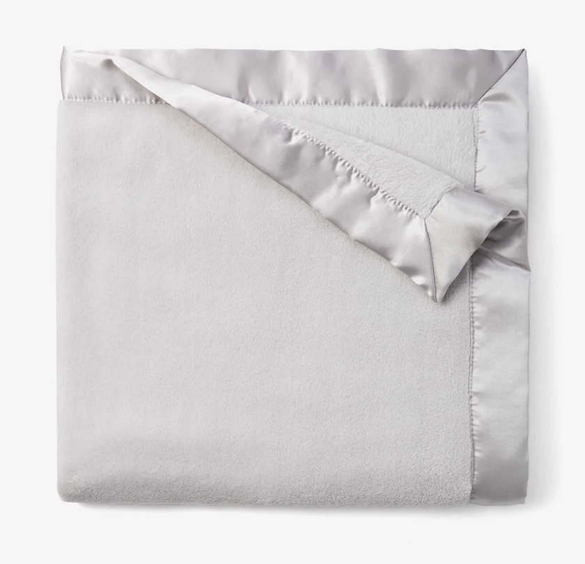Grey Elegant Baby Blanket
