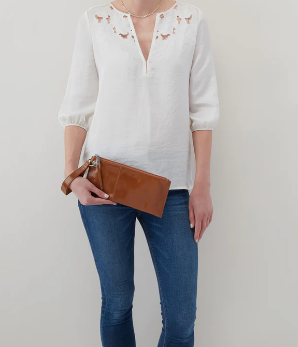 Truffle Vida Wristlet