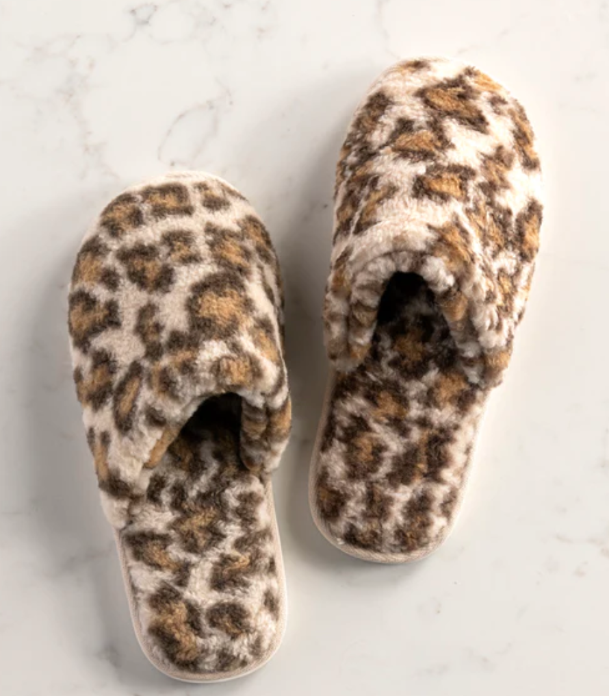 Leopard Slippers