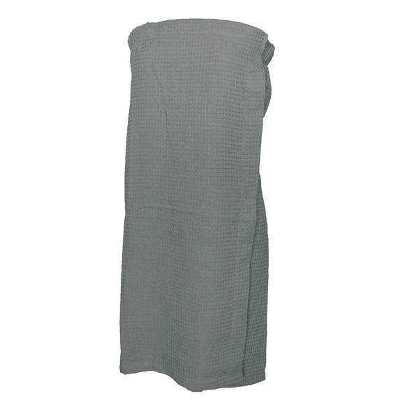 Grey Waffle Towel Wrap