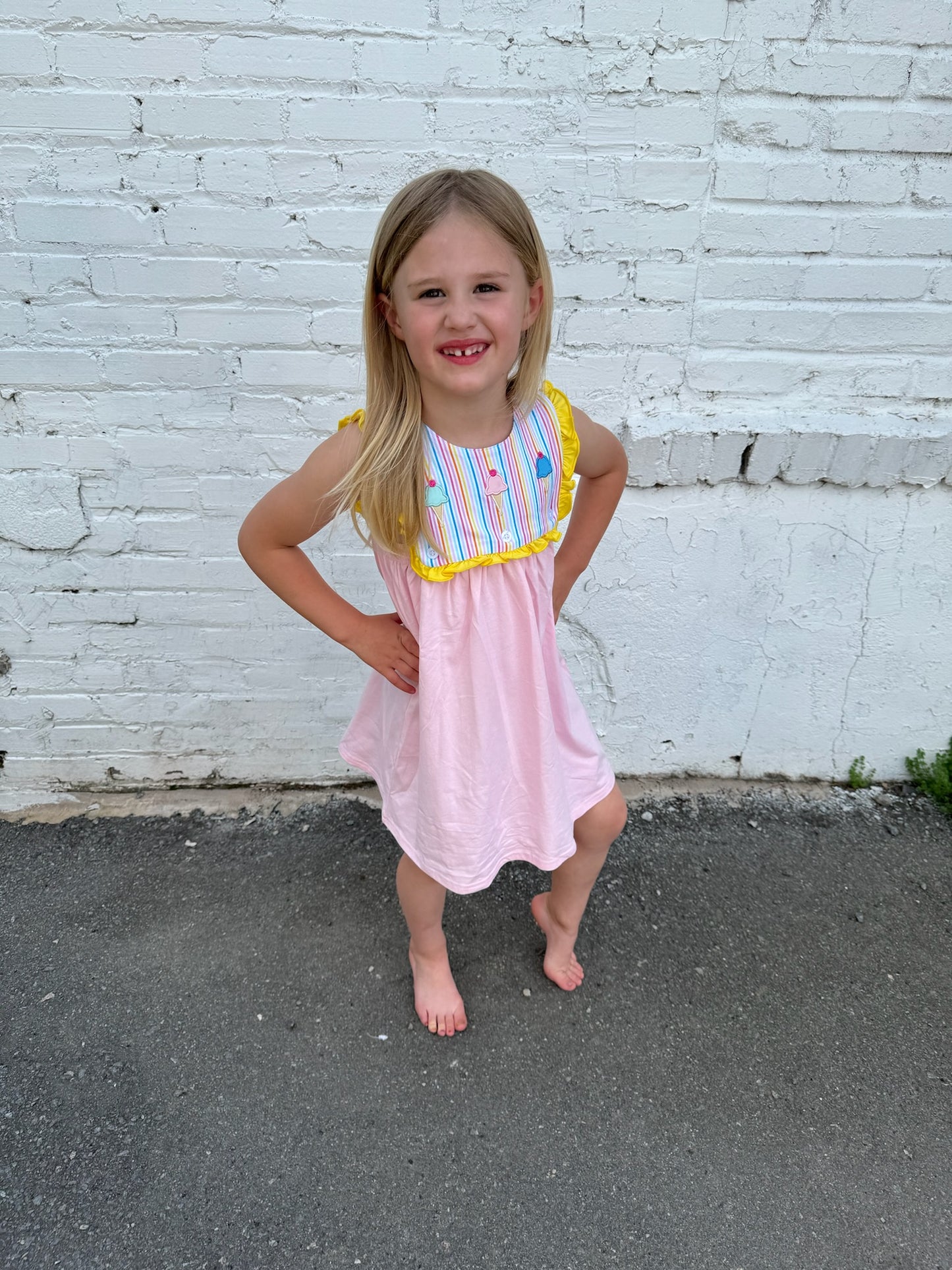 Ice Cream Girl Dress