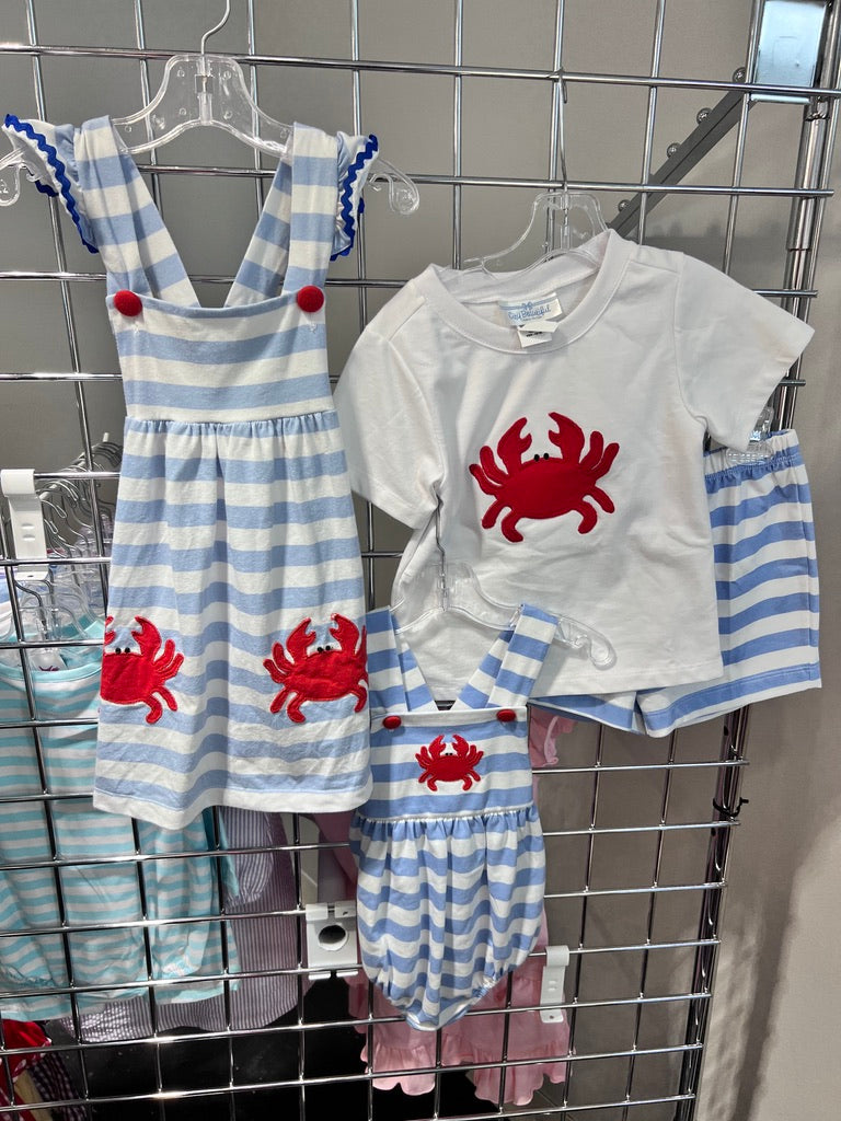 Light Blue Crab Dress