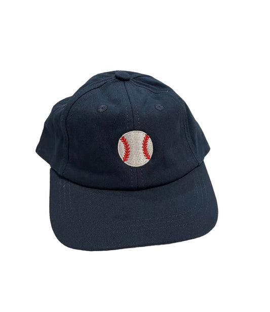 Boys Embroidered Cotton Twill Ball Cap - Baseball