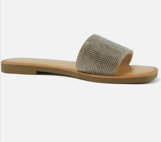 Justice Silver Stone Sandals