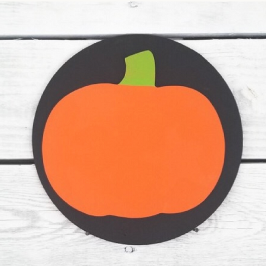 Home Sign Medallion - Pumpkin