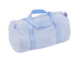Baby Blue Seersucker Duffle