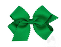 Medium Scallop Bow-Green