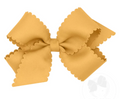 Medium Scallop Bow-Gold