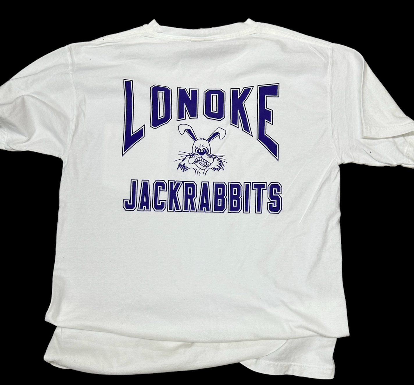 Lonoke Jackrabbits Athletic-Pocket T-shirt