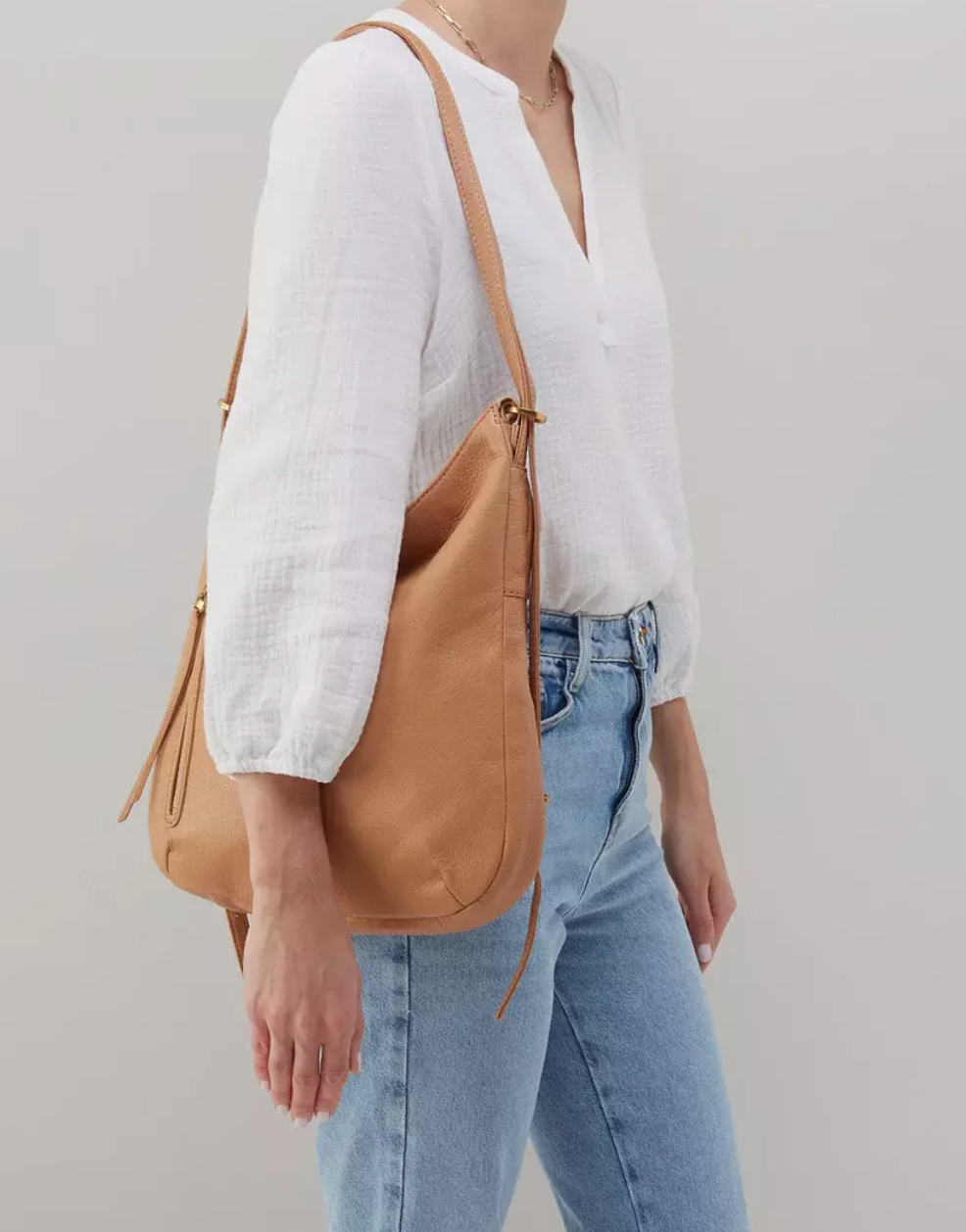 Merrin Convertible Hobo - Sandstorm