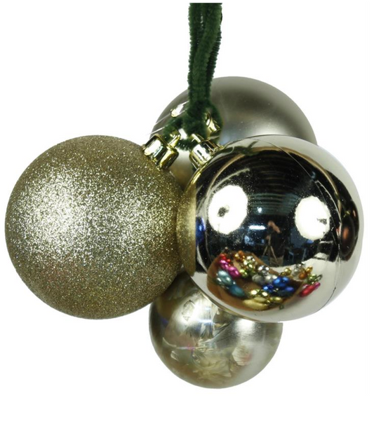 Sequin Ball Cluster Ornament