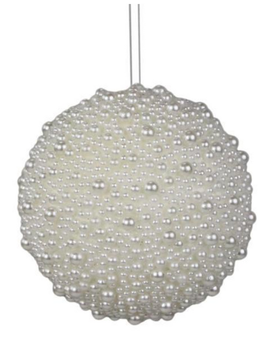 Pearl Ball Ornament-Large