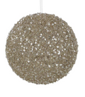 5" Champagne Glitter Ball