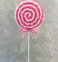 Pink Twisted Sparkle Lollipop
