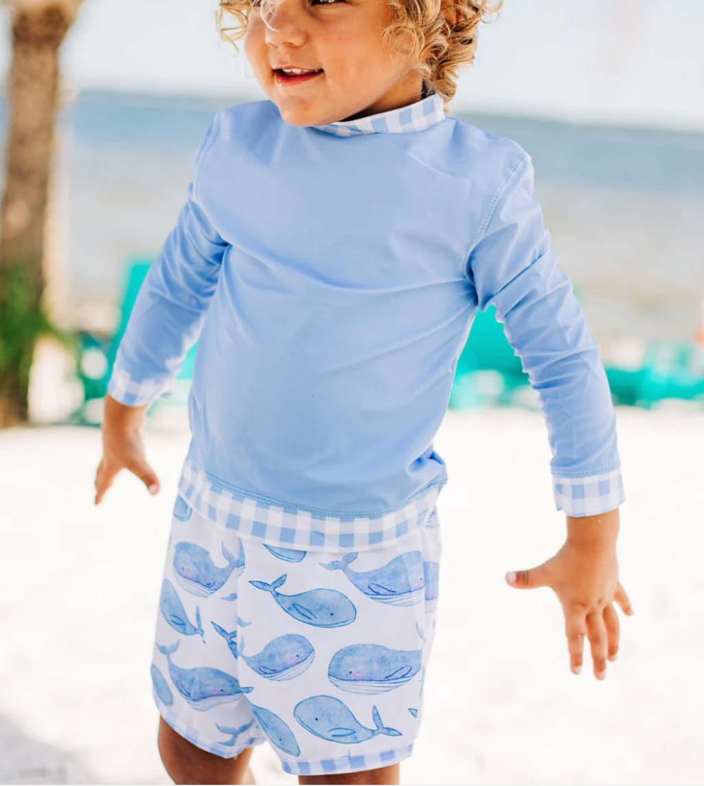 Blue Whale Swim 2pc Set
