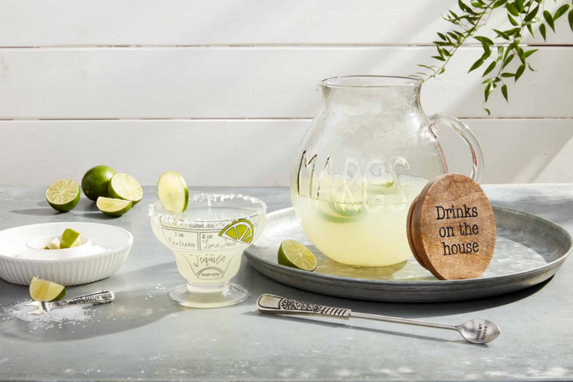 Glass Margarita Pitcher