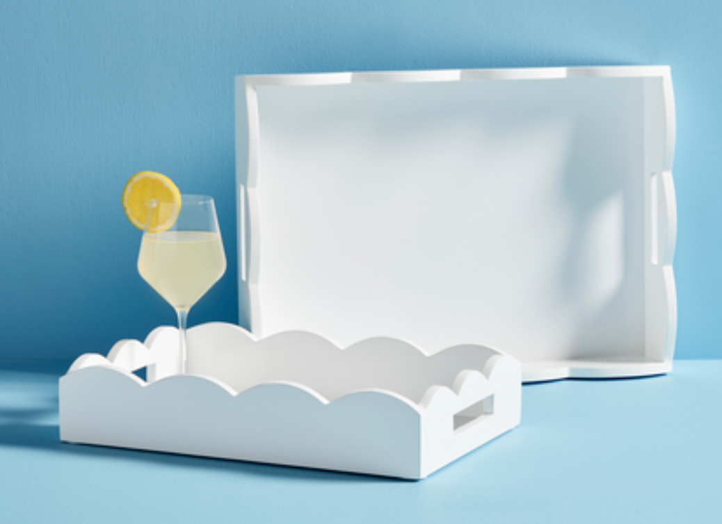 NESTED LACQUER TRAYS