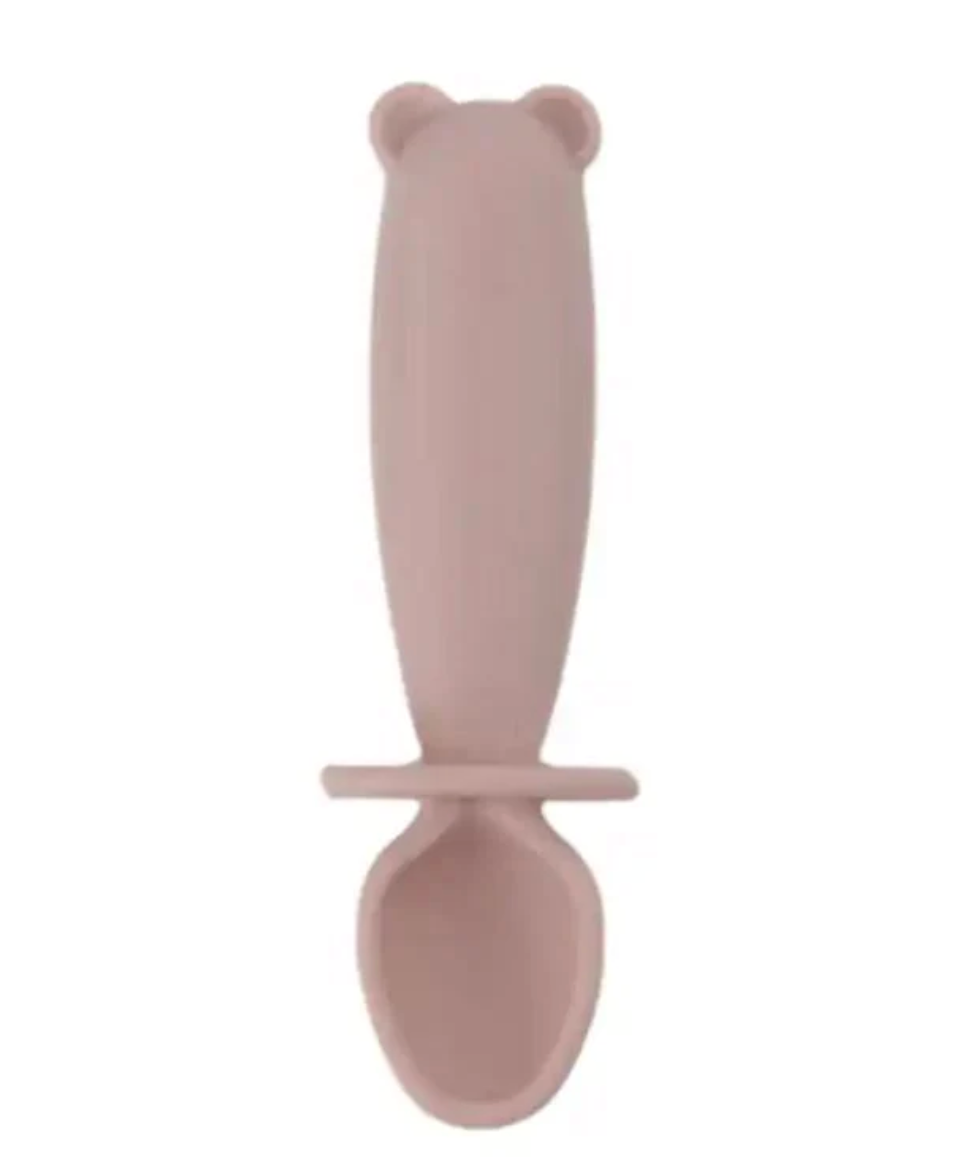 Silicone Fork and Spoon Teether Set