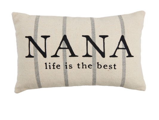 Nana Striped Pillow