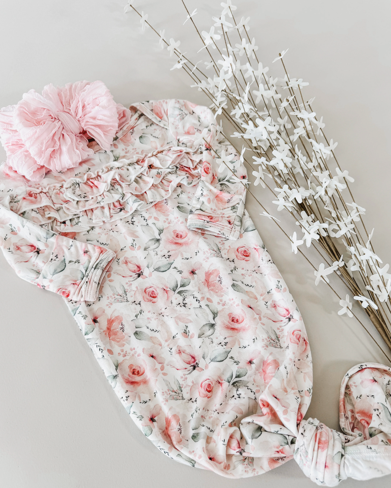 Rosy Gown - Newborn