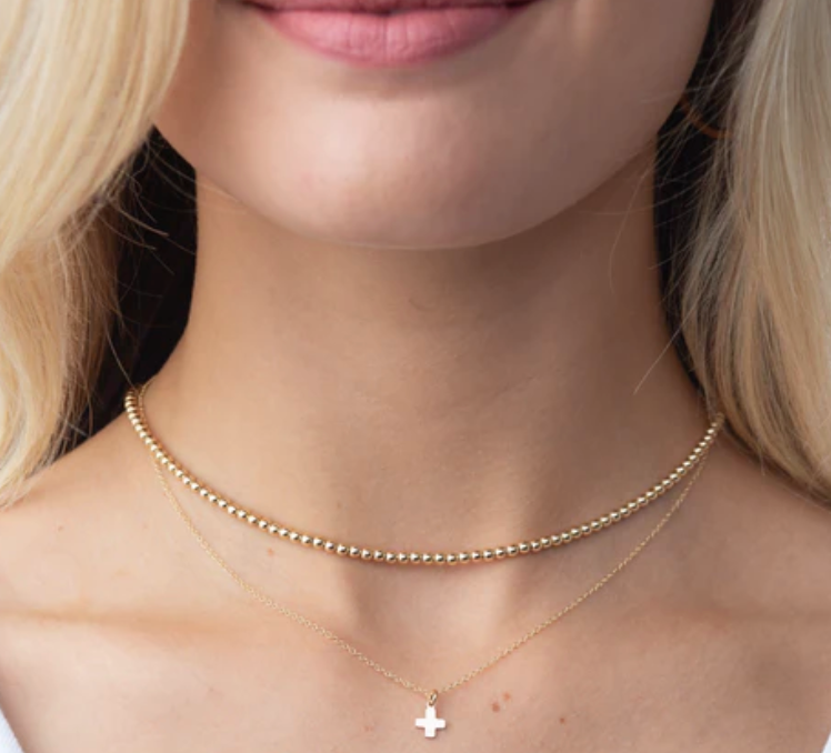 17" Choker Classic Gold-Classic 3mm