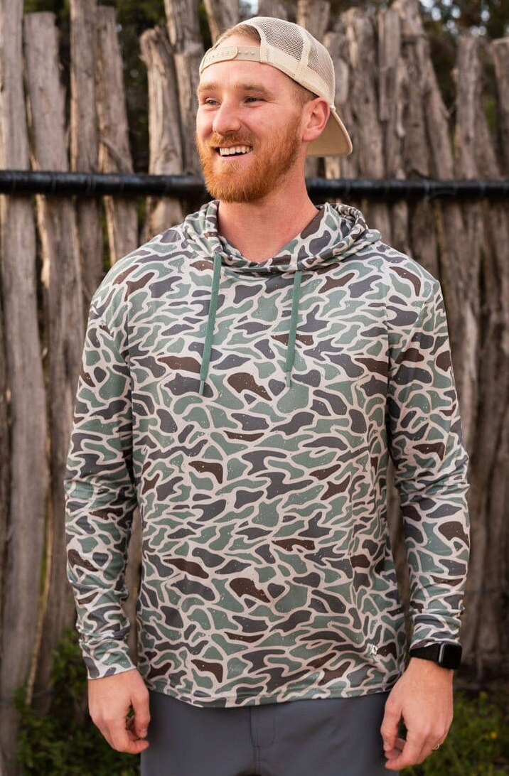 Performance Hoodie - Retro Duck Camo