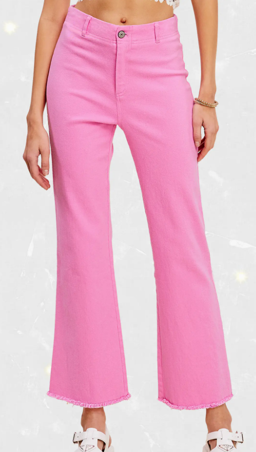 Soft Wash Pants -Pink