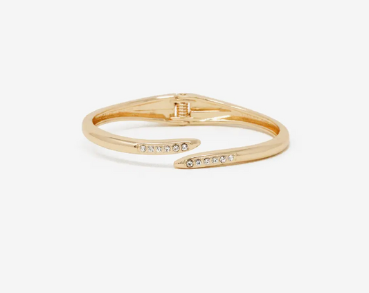 Twist Hinge Bracelet- Gold