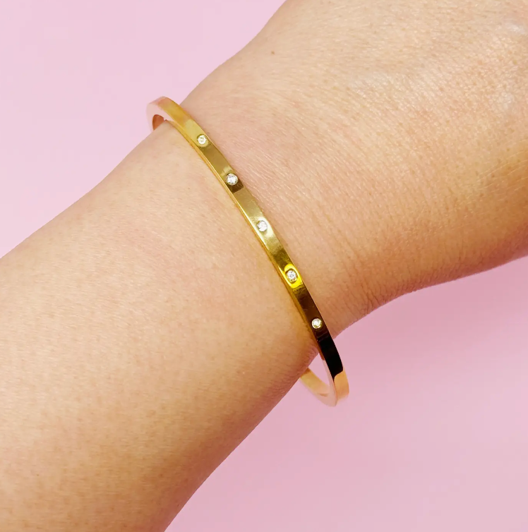 Slim and Lovely Open Bangle