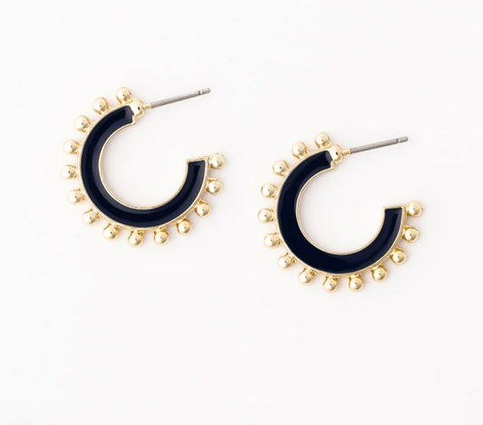 Black Hadley Earring