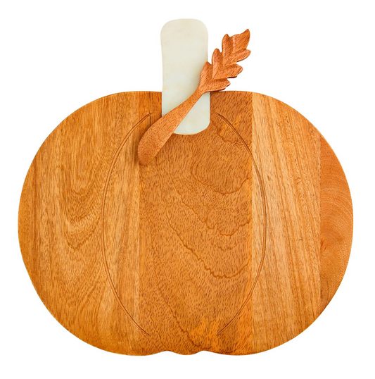Wood & Mable Pumpkin Board Set