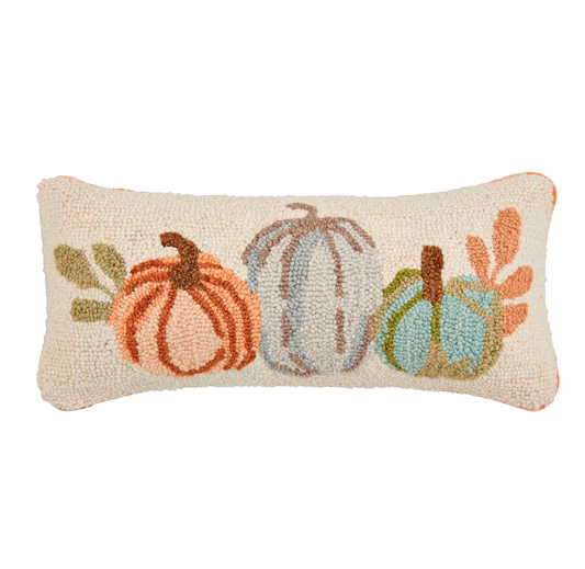 Lumbar Pumpkin Wool Pillow