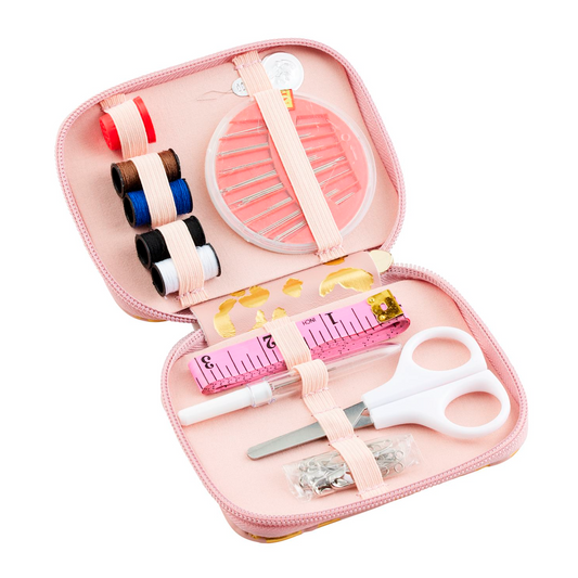 Sewing Kit - Blush Leopard