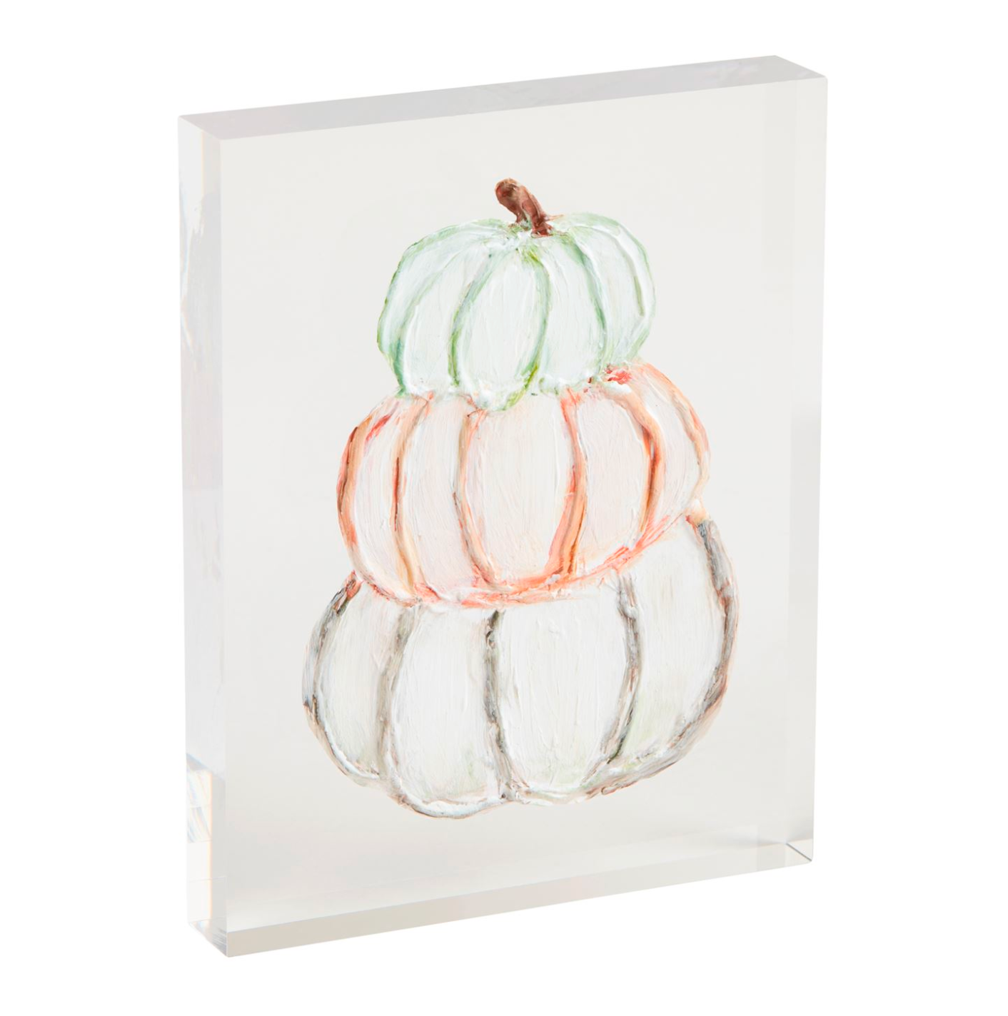 Acrylic Stack Pumpkin