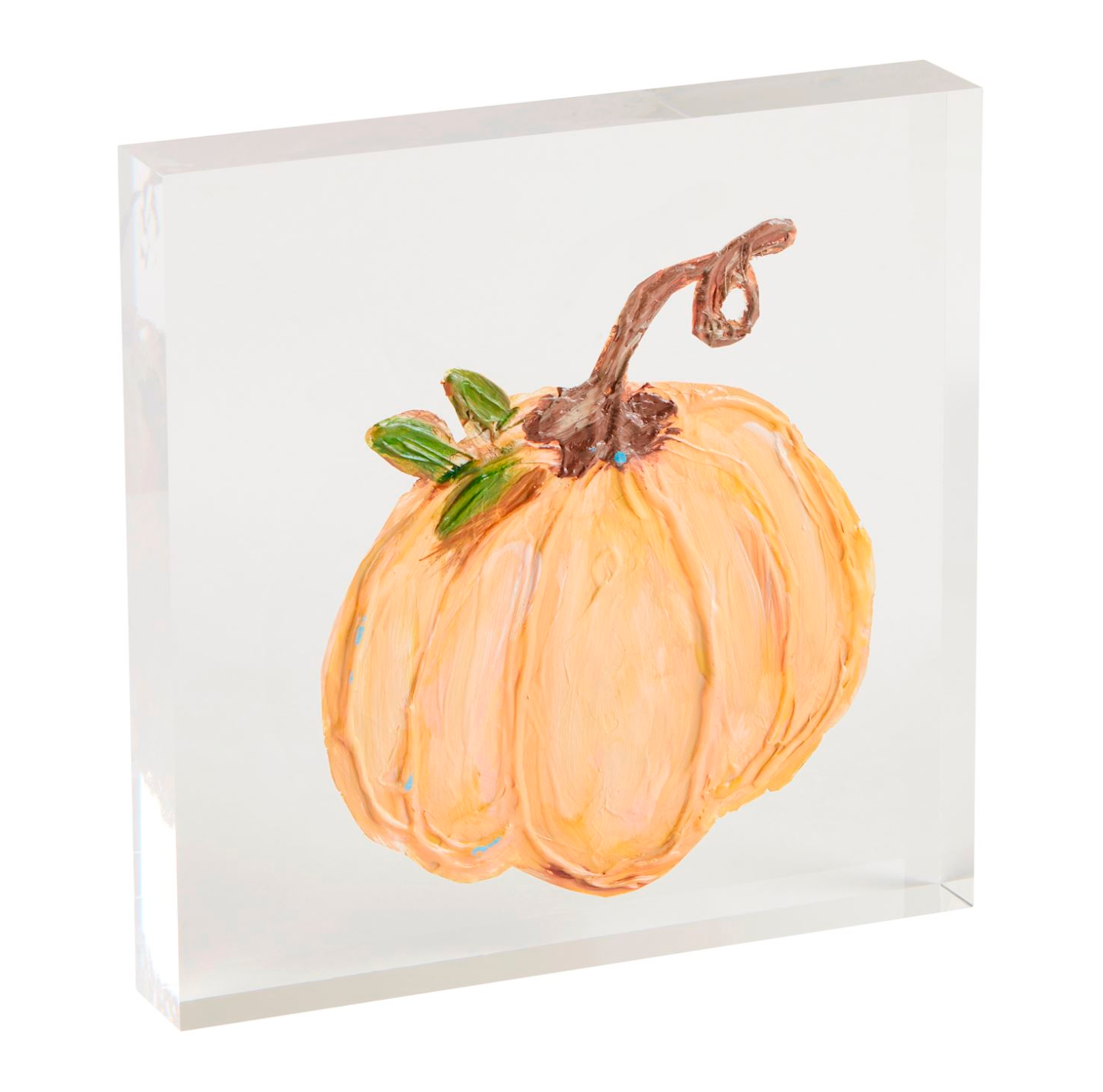 Acrylic Orange Pumpkin