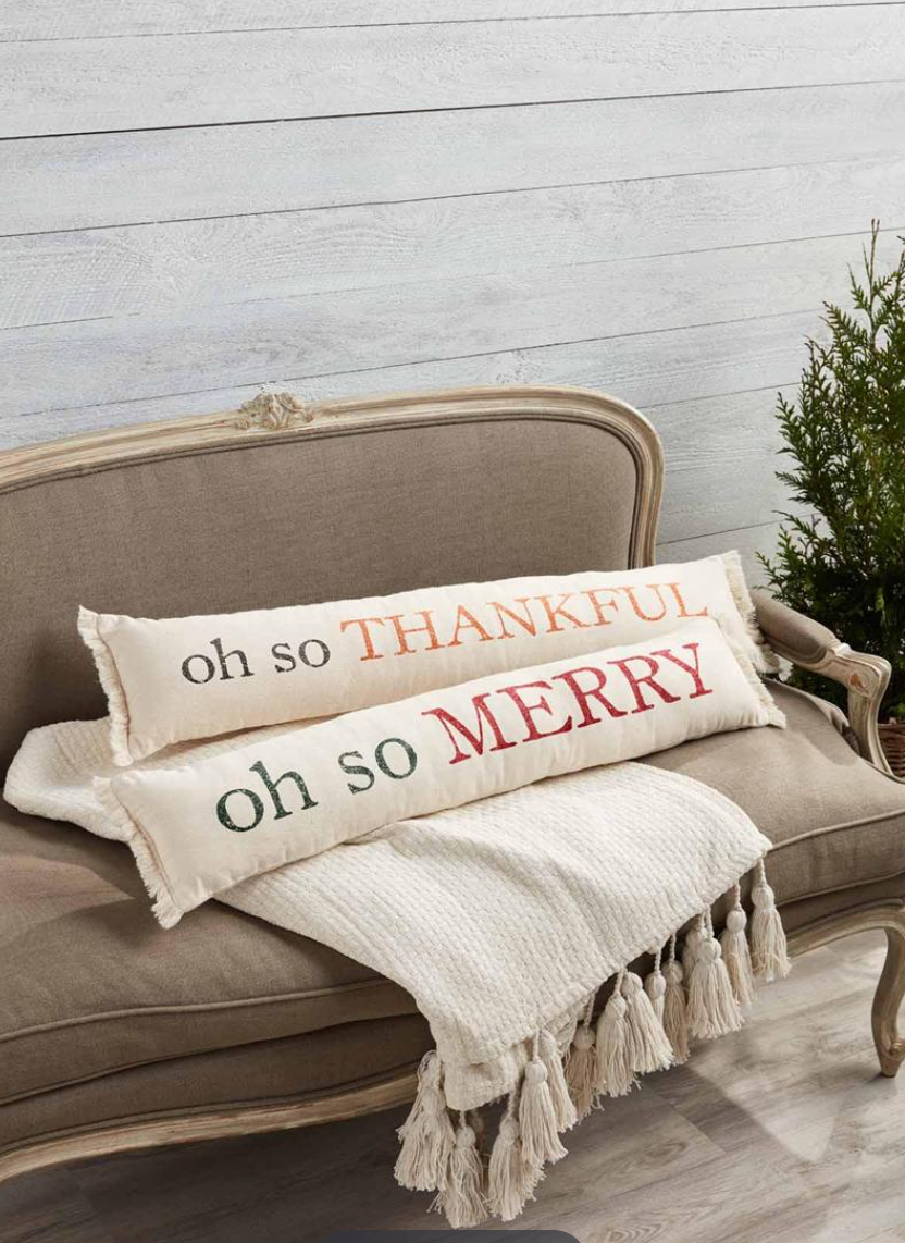 Reversible Holiday Pillow