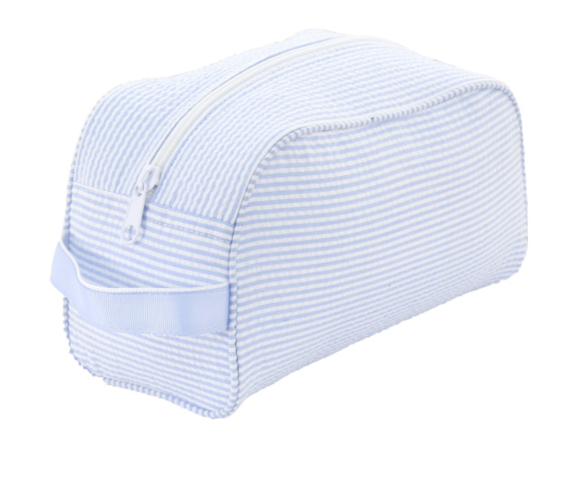 Baby Blue Seersucker Traveler