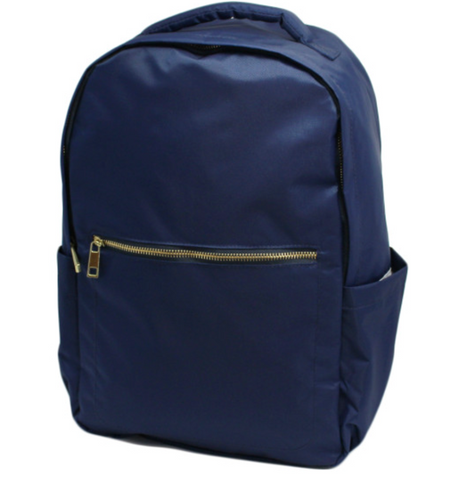 Navy Nylon Diego Backpack