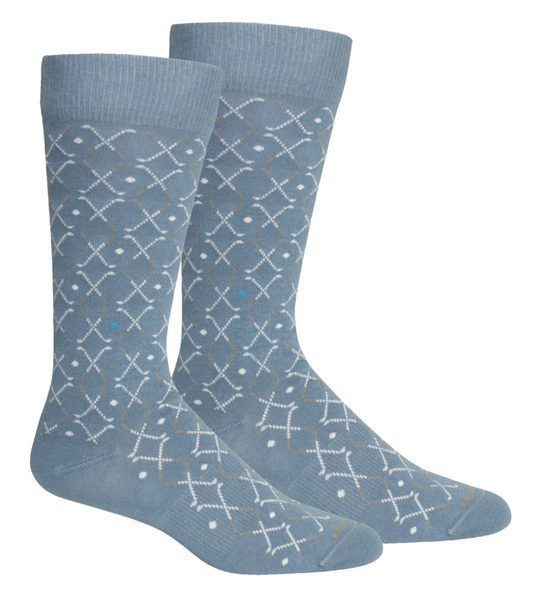 Men's Socks -Golf Lattice