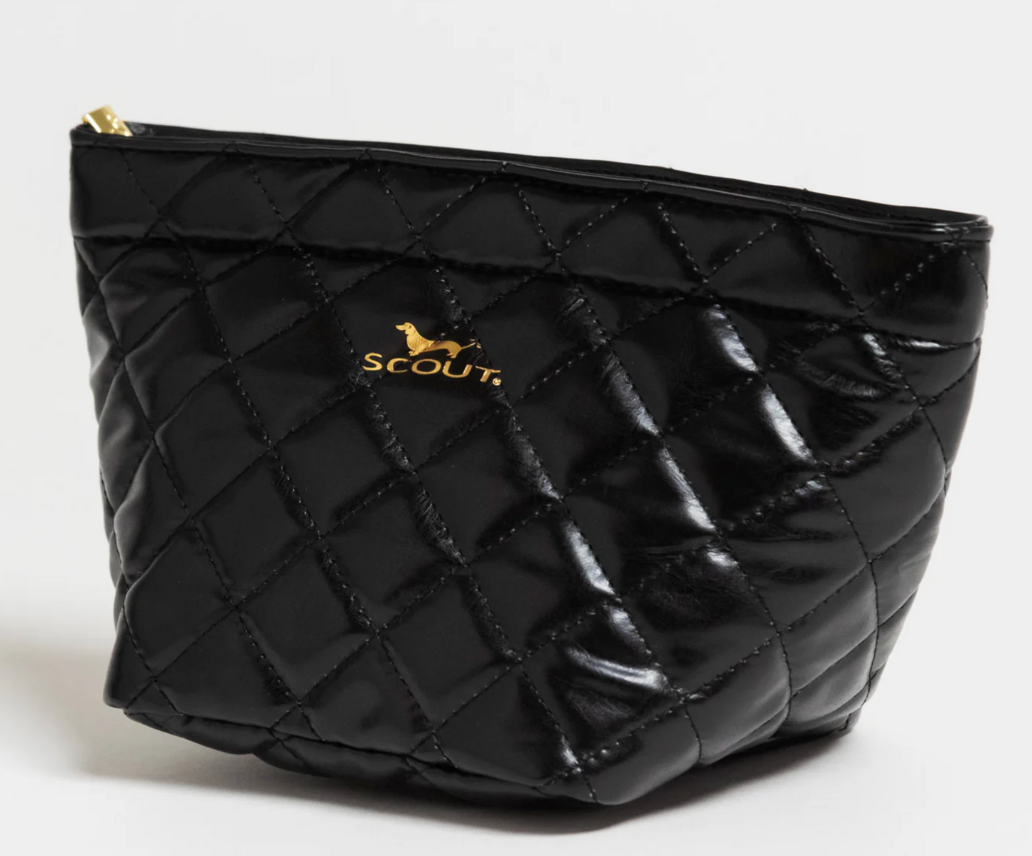 Crown Jewels Makeup Bag -Black