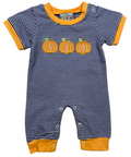 Pumpkin Boys Romper