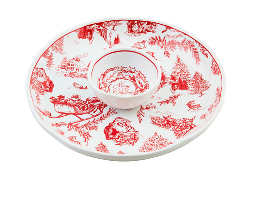 Toile Chip & Dip Set