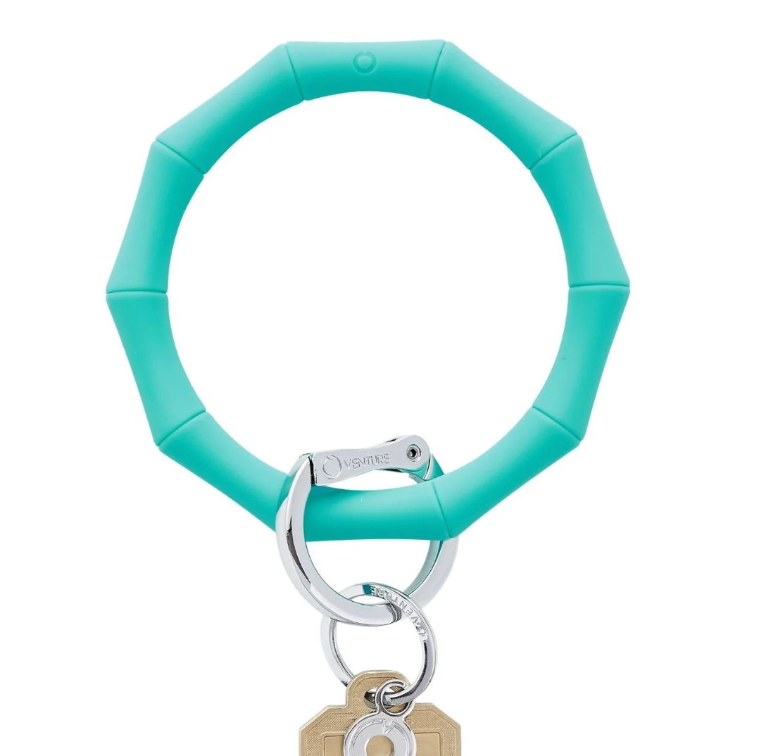 Key Ring Silicone-Bamboo